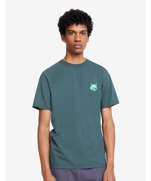 【メゾンキツネ】コットンTシャツ MAISON KITSUNE メゾンキツネ Tシャツ メンズ レディース 半袖