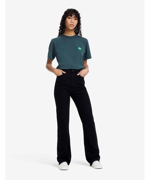 Maison Kitsune（メゾンキツネ）の「COOL-TONE FOX HEAD PATCH CLASSIC TEE-SHIRT（Tシャツ/カットソー・メンズ・ホワイト/ダークグリーン・M/XXS/S/XS/L/XL）」の12枚目の写真