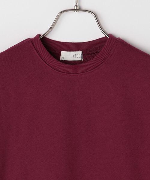 b・ROOM(ビールーム)の「裾チェック使いスウェットワンピース(ワンピース・キッズ・エンジ/ブラウン/グリーン/ブラック・90cm/100cm/120cm/110cm/130cm)」の8枚目の写真