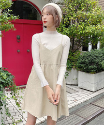 【Voyage titty&Co. PETIT】ティアードミニキャミワンピース