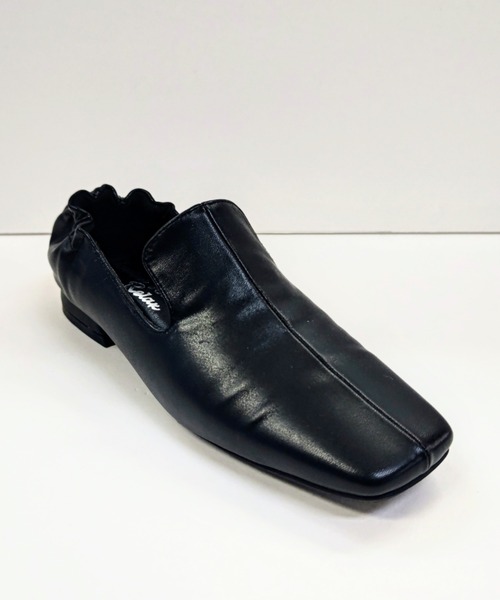 Noubel Voug Relax(ヌーベルヴォーグリラックス)の「スクエアトゥ ローヒール オペラシューズ(パンプス・レディース・ブラック・S/M/L/LL/3L)」の6枚目の写真