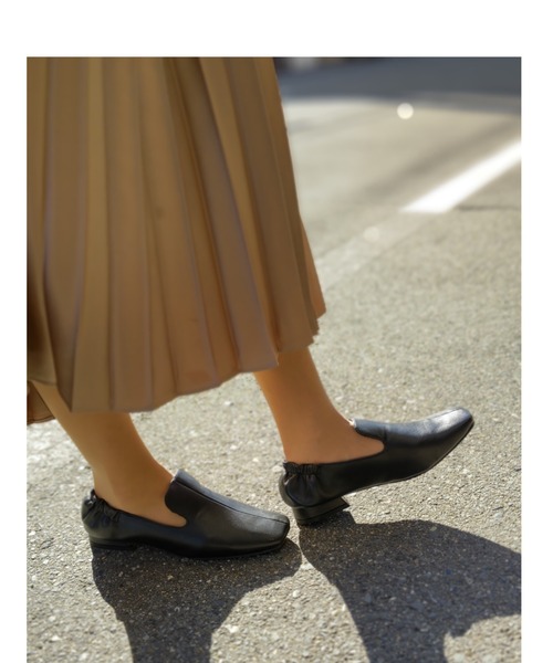 Noubel Voug Relax(ヌーベルヴォーグリラックス)の「スクエアトゥ ローヒール オペラシューズ(パンプス・レディース・ブラック・S/M/L/LL/3L)」の11枚目の写真