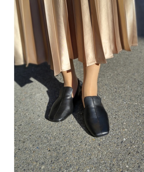 Noubel Voug Relax(ヌーベルヴォーグリラックス)の「スクエアトゥ ローヒール オペラシューズ(パンプス・レディース・ブラック・S/M/L/LL/3L)」の14枚目の写真