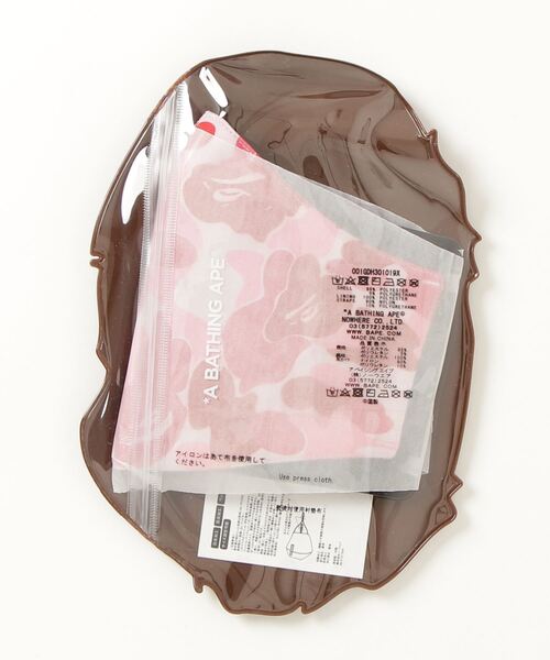 A BATHING APE（アベイシングエイプ）の「ABC CAMO MASK M（マスク・メンズ・ブルー/グリーン/ピンク・FREE）」の7枚目の写真