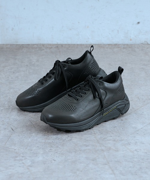 Lui's（ルイス）の「【sun°core / サンコア】night run light(スニーカー)（スニーカー・メンズ・ブラック/アイボリー・26cm/27cm）」の2枚目の写真