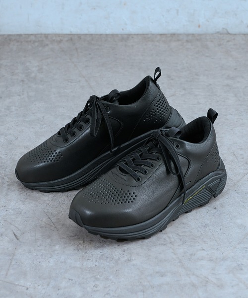 Lui's（ルイス）の「【sun°core / サンコア】night run light(スニーカー)（スニーカー・メンズ・ブラック/アイボリー・26cm/27cm）」の5枚目の写真