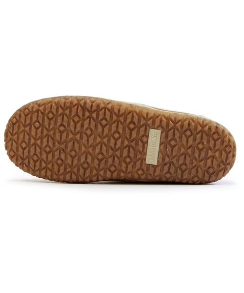 Minnetonka(ミネトンカ)の「MINNETONKA(ミネトンカ) / 【EMC RETAIL STORE 別注】 レオパード エコファー スエードモカシン スリッポン TEMPE LEOPARD(モカシン/デッキシューズ・レディース・ブラック/ベージュ系その他・6/8/9/5/7)」の8枚目の写真