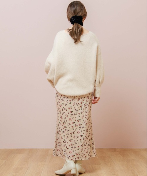 flower(フラワー)の「グロスベルベットシュシュ(シュシュ・レディース・ホワイト/ブラック/ブラウン・FREE)」の19枚目の写真