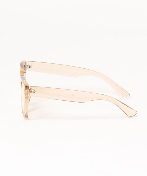 DONOBAN（ドノバン）の「ウェリントンフレーム伊達メガネ（メガネ・レディース・ベージュ系その他/ブラック・F）」の3枚目の写真