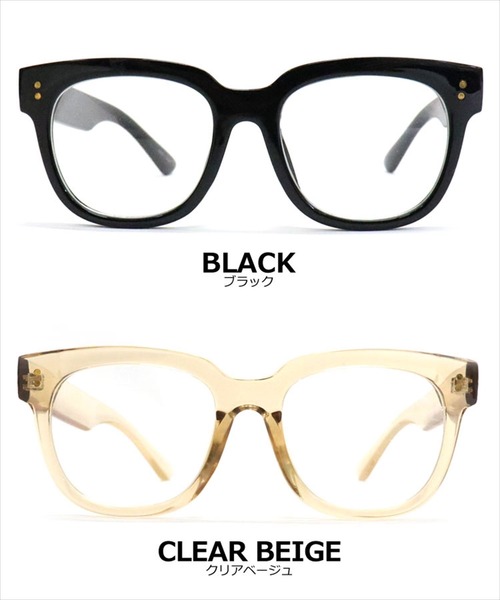 DONOBAN（ドノバン）の「ウェリントンフレーム伊達メガネ（メガネ・レディース・ベージュ系その他/ブラック・F）」の16枚目の写真