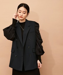 ADAM ET ROPE' | ルーズフィットジレ(その他アウター)