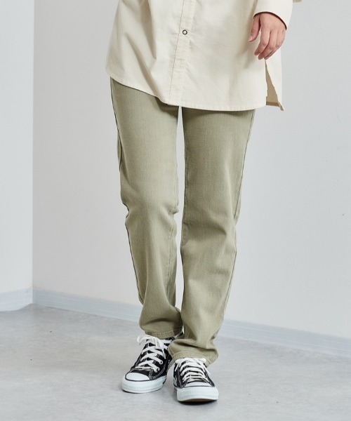 cepo(セポ)の「ビューティーストレッチストレート(デニムパンツ・レディース・ブルー系1/ネイビー/オリーブ・M/S)」の13枚目の写真