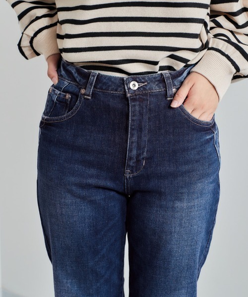 cepo(セポ)の「ビューティーストレッチストレート(デニムパンツ・レディース・ブルー系1/ネイビー/オリーブ・M/S)」の17枚目の写真
