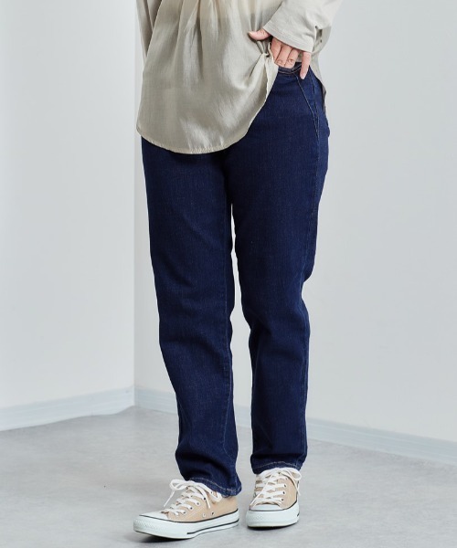 cepo(セポ)の「ビューティーストレッチストレート(デニムパンツ・レディース・ブルー系1/ネイビー/オリーブ・M/S)」の8枚目の写真