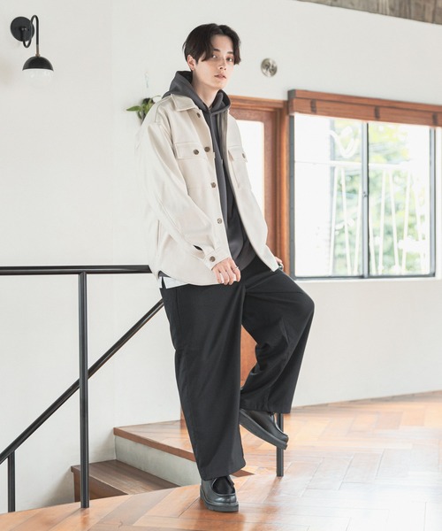 RAGEBLUE（レイジブルー）の「ケープメリノCPOジャケット/947228（ブルゾン・メンズ・ブラック/ブラウン/オフホワイト/ブルー/オリーブ・MEDIUM/LARGE）」の17枚目の写真