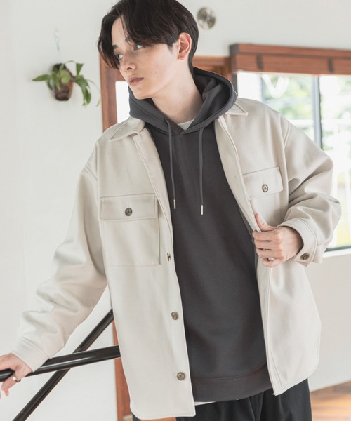 RAGEBLUE（レイジブルー）の「ケープメリノCPOジャケット/947228（ブルゾン・メンズ・ブラック/ブラウン/オフホワイト/ブルー/オリーブ・MEDIUM/LARGE）」の18枚目の写真