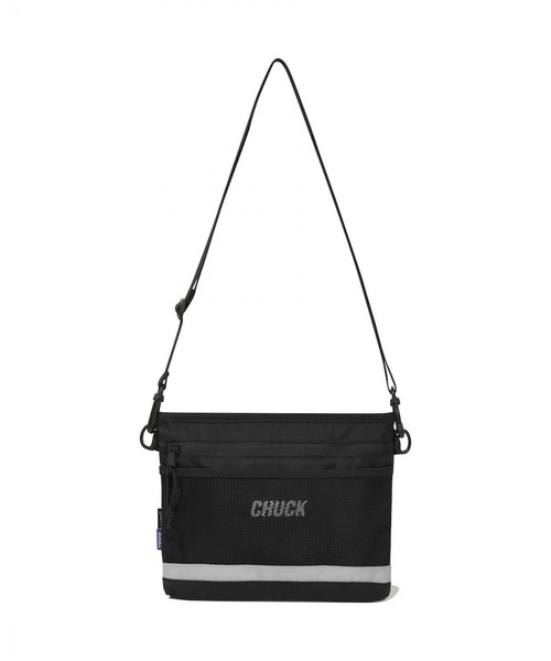 CHUCK(チャック)の「CHUCK/Sacoche Bag 2238930(ショルダーバッグ・レディース・ブラック・FREE)」の8枚目の写真