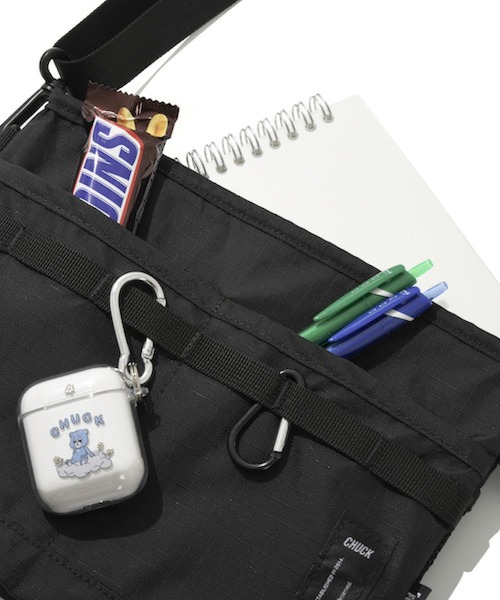 CHUCK(チャック)の「CHUCK/Sacoche Bag 2238930(ショルダーバッグ・レディース・ブラック・FREE)」の14枚目の写真