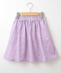 a.v.v（アーヴェヴェ）の「[100-130]フラワープリントコーデュロイフレアスカート（スカート・キッズ）」