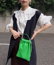Ameri | 2WAY LADY BLOUSE WITH VEST(シャツ/ブラウス)
