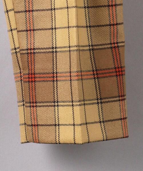 NEAT（ニート）の「別注＜NEAT（ニート）＞チェック ワンタック パンツ ■■■（その他パンツ・レディース・ベージュ/ダークブラウン・XXS/XS）」の9枚目の写真