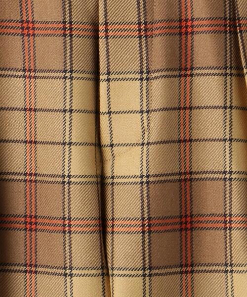 NEAT（ニート）の「別注＜NEAT（ニート）＞チェック ワンタック パンツ ■■■（その他パンツ・レディース・ベージュ/ダークブラウン・XXS/XS）」の10枚目の写真