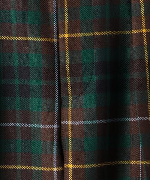 NEAT（ニート）の「別注＜NEAT（ニート）＞チェック ワンタック パンツ ■■■（その他パンツ・レディース・ベージュ/ダークブラウン・XXS/XS）」の11枚目の写真