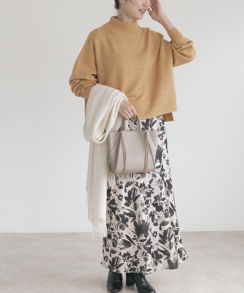 URBAN RESEARCH ROSSO（アーバンリサーチロッソ）の「ショートデザインホールニット（ニット/セーター・レディース・モカ/ベージュ系その他/ブルー系その他・FREE）」の13枚目の写真