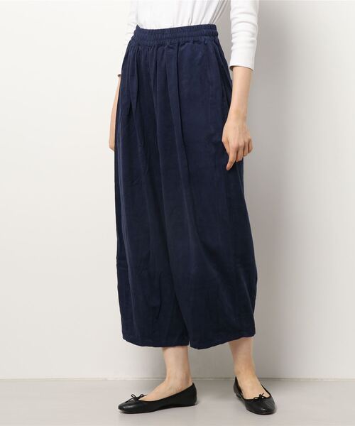 CERCA(チェルカ)の「BD/総柄 細リブ ワイドパンツ(その他パンツ・レディース・その他1/その他2/その他3/その他4・MEDIUM)」の2枚目の写真