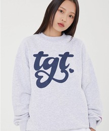 TARGETTO（ターゲット）の「A'GEM/9 × .kom『TARGETTO/ターゲット』TGT LOGO SWEAT SHIRT/ターゲットロゴ プルオーバースウェットシャツ 長袖 MTM（スウェット・メンズ）」