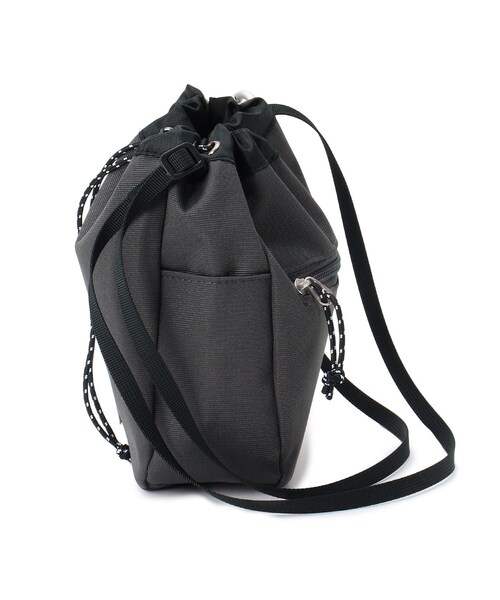 SHOO・LA・RUE(シューラルー)の「◆カラビナ付き VIAGGIO巾着ショルダー(ショルダーバッグ・レディース・チャコールグレー/ライトベージュ/ピンク系/カーキ系4・00)」の12枚目の写真