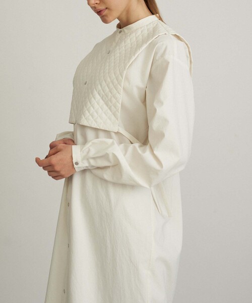 CITY TOKYO（シティトウキョウ）の「キルティングワンピース（ワンピース・レディース・ブラック/オフホワイト・FREE）」の21枚目の写真