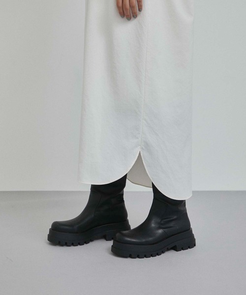 CITY TOKYO（シティトウキョウ）の「キルティングワンピース（ワンピース・レディース・ブラック/オフホワイト・FREE）」の12枚目の写真