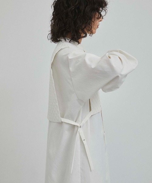 CITY TOKYO（シティトウキョウ）の「キルティングワンピース（ワンピース・レディース・ブラック/オフホワイト・FREE）」の11枚目の写真