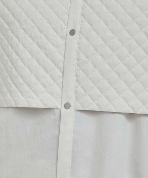 CITY TOKYO（シティトウキョウ）の「キルティングワンピース（ワンピース・レディース・ブラック/オフホワイト・FREE）」の13枚目の写真