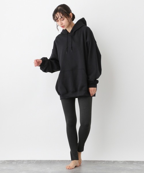 e/rm（イーアールエム）の「【e/rm】ミニiconパーカー　261842（パーカー・レディース・ブラック/オフホワイト/グレー系その他4・FREE）」の4枚目の写真