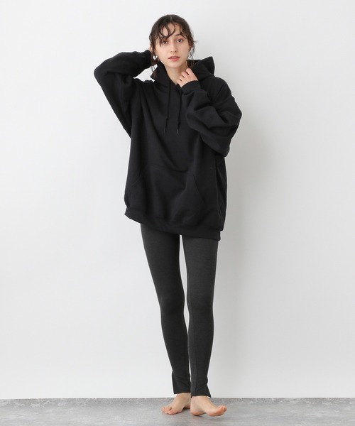 e/rm（イーアールエム）の「【e/rm】ミニiconパーカー　261842（パーカー・レディース・ブラック/オフホワイト/グレー系その他4・FREE）」の5枚目の写真