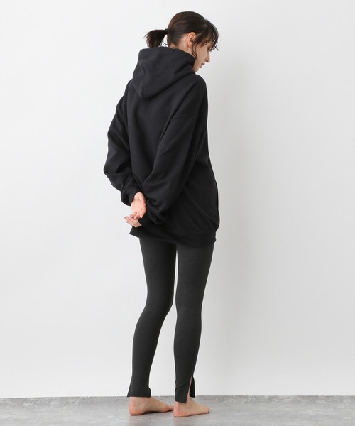 e/rm（イーアールエム）の「【e/rm】ミニiconパーカー　261842（パーカー・レディース・ブラック/オフホワイト/グレー系その他4・FREE）」の6枚目の写真