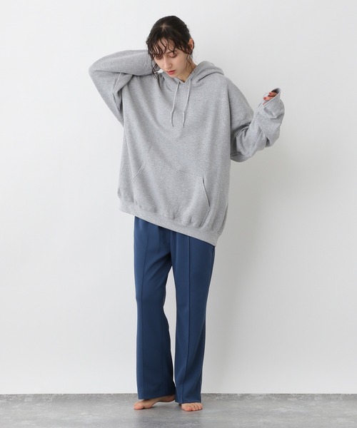 e/rm（イーアールエム）の「【e/rm】ミニiconパーカー　261842（パーカー・レディース・ブラック/オフホワイト/グレー系その他4・FREE）」の8枚目の写真