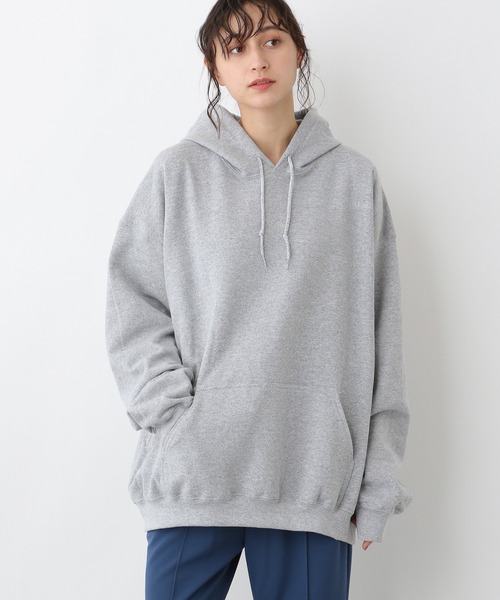 e/rm（イーアールエム）の「【e/rm】ミニiconパーカー　261842（パーカー・レディース・ブラック/オフホワイト/グレー系その他4・FREE）」の11枚目の写真