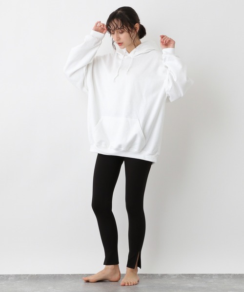 e/rm（イーアールエム）の「【e/rm】ミニiconパーカー　261842（パーカー・レディース・ブラック/オフホワイト/グレー系その他4・FREE）」の13枚目の写真