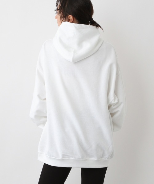 e/rm（イーアールエム）の「【e/rm】ミニiconパーカー　261842（パーカー・レディース・ブラック/オフホワイト/グレー系その他4・FREE）」の16枚目の写真