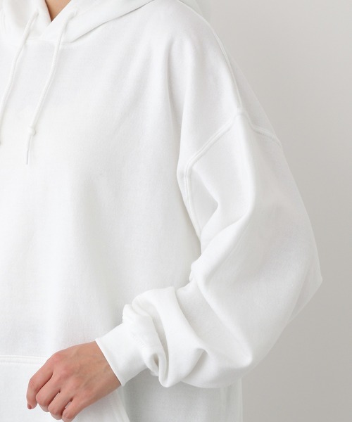 e/rm（イーアールエム）の「【e/rm】ミニiconパーカー　261842（パーカー・レディース・ブラック/オフホワイト/グレー系その他4・FREE）」の22枚目の写真