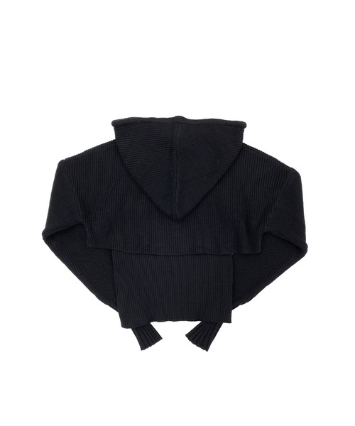 Avvenente(アベネンテ)の「【Avvenente】フーディニットセット(ニット/セーター・レディース・ブラック/ターコイズブルー/テラコッタ・FREE)」の20枚目の写真