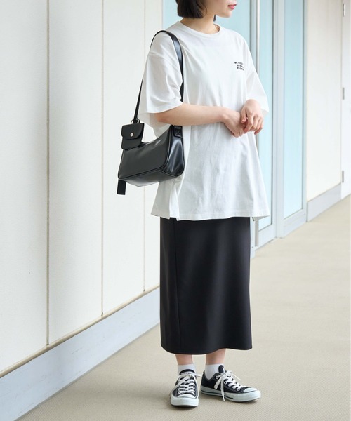 WEGO（ウィゴー）の「WEGO/ハイウエストカラーナロースカート（スカート・レディース・ブラック/ブルー系その他/ケリーグリーン・FREE）」の21枚目の写真