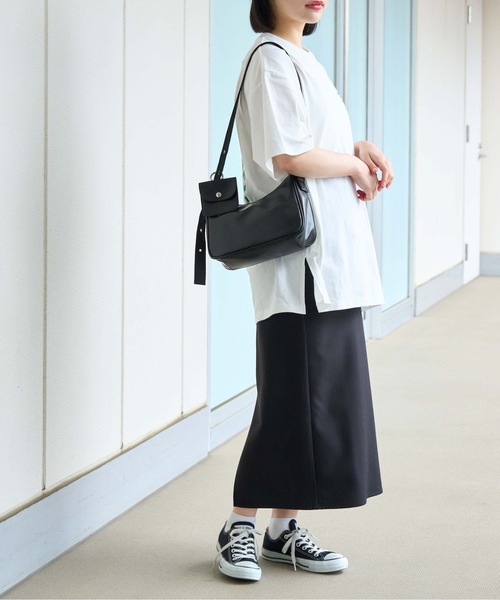 WEGO（ウィゴー）の「WEGO/ハイウエストカラーナロースカート（スカート・レディース・ブラック/ブルー系その他/ケリーグリーン・FREE）」の20枚目の写真