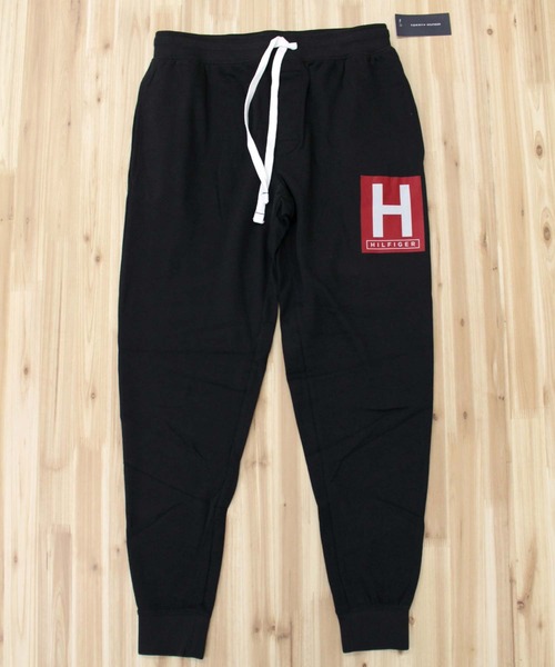 TOMMY HILFIGER（トミーヒルフィガー）の「ワンポイントロゴスウェットジョガーパンツ 09T4157（その他パンツ・メンズ・ブラック/グレー・S/M/L/XL）」の5枚目の写真