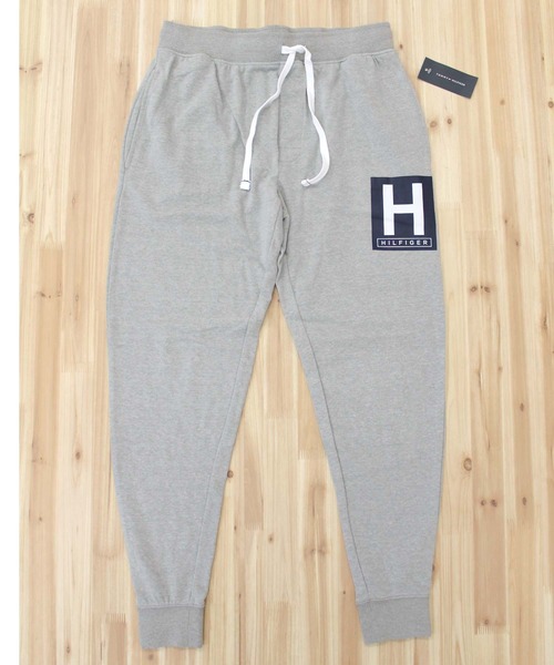 TOMMY HILFIGER（トミーヒルフィガー）の「ワンポイントロゴスウェットジョガーパンツ 09T4157（その他パンツ・メンズ・ブラック/グレー・S/M/L/XL）」の6枚目の写真