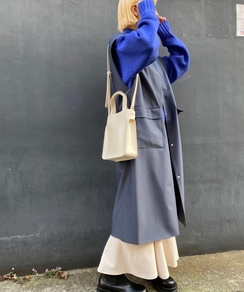 CIAOPANIC（チャオパニック）の「セットアップロングジレ（ベスト・レディース・イエロー/ブルー/アイボリー・FREE）」の14枚目の写真