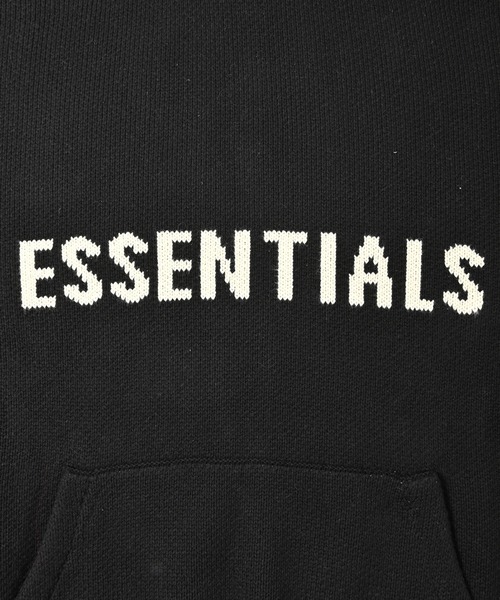 FOG ESSENTIALS(エフオージーエッセンシャルズ)の「FOG ESSENTIALS(エフオージーエッセンシャルズ) フロントロゴプルオーバーニットパーカー(パーカー・メンズ・ブラック/ベージュ/アイボリー・M/L)」の5枚目の写真
